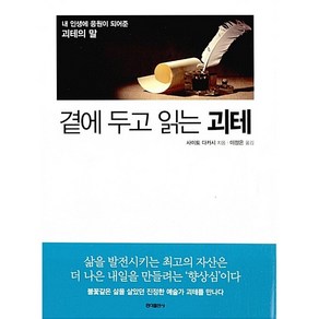 [홍익출판사/사이토 다카시] 곁에 두고 읽는 괴테 - 책 도서