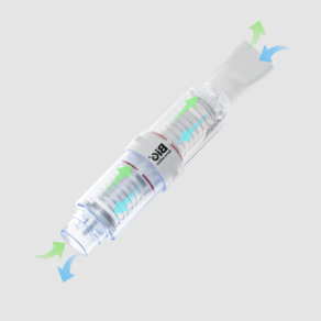 빅브리드 IMTPEP 일체형 부모님 건강관리 호흡강화 폐활량증가 폐기능개선 홈트레이닝 호흡재활 호흡훈련기구, 1개