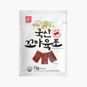 한성기업 국산 꼬마 육포, 13g, 40개