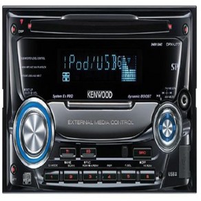 KENWOOD(켄우드) DPX-U77 MP3/WMA/AAC/WAV 대응 듀얼 사이즈 CD/USB 리시버, 한개옵션0