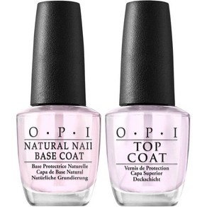 OPI 오피아이 네일폴리쉬 탑코트 o 베이스코트 15ml, 탑코트&베이스코트, 1세트