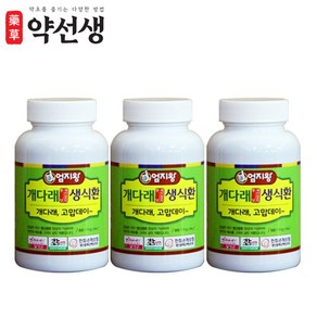 약초약선생 국산 개다래환 충영 목천료자 170g, 3개