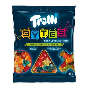 Tolli (해외) 트롤리 바이트 블록 젤리 150g, 1개