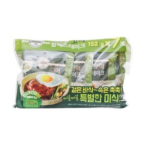 CJ 고메 함박스테이크 152g x 7입, 7개