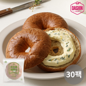 [다신샵] 성수동제빵소 쫄깃 두부베이글 대파크림치즈, 30개, 100g