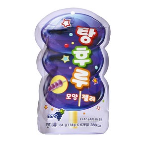 탕후루모양젤리 포도맛, 1개, 84g