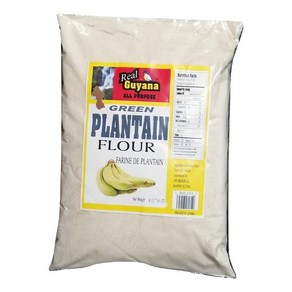 Real Guyana All Pupose Geen Plantain flou - 15 oz Real Guyana 다목적 녹색 질경이 가루 15온스, 1개, 15 Ounce (Pack of 1), 425g