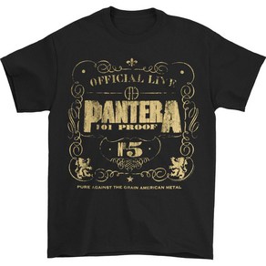 ROCKPANDA Pantera 101 Proof 반팔티