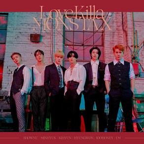 [일본직구] 몬스타엑스 일본앨범 CD+트레이닝카드 [Love Killa] 통상판 첫회프레스, 상품선택