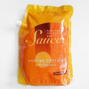 태영체다치즈소스2kg, 1개, 2kg