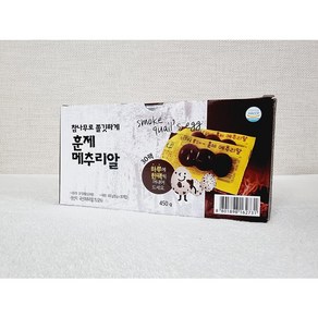 행복담기 참나무로 쫄깃하게 훈제 메추리알, 450g, 1개