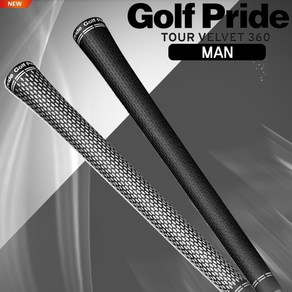 골프프라이드 Golf Pide 투어벨벳 360 골프그립, GTS1 360화이트, 구 성:GTS1 360화이트, 1개