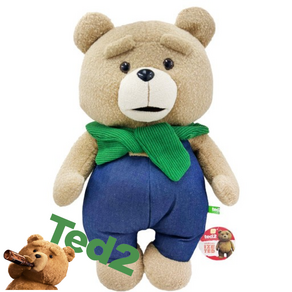 그린색 목도리가 잘 어울리는 TED2 19곰 테드 봉제 인형 스페셜 진청 그린 (약 30CM), 1개