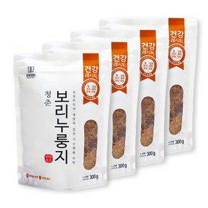 청춘보리누룽지, 300g, 4개