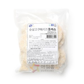 순살고구마치즈돈까스 하늘 80gx10ea, 1개, 단품