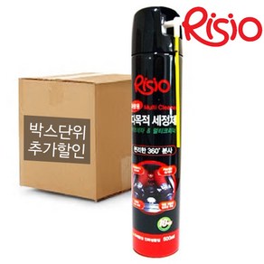 캐프 리시오 스로틀바디청소 흡기크리닝 카브레타 크리너 엔진청소 500ml, 12개