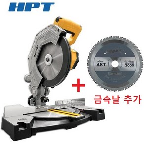 HPT 충전 각도절단기 DW20-MS142 본체 + 금속날 디월트 18V/20V 배터리 호환 목재 금속 절단, 1개