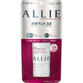 일본직발송 6. ALLIE(얼리) 엑스트라 페이셜 젤 SPF50+PA++++ 【메이커 생산 종료품】 제 60그램 (X 1), 1개, 60g