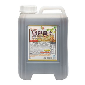 첫맛 8배 고농축 냉면육수, 10kg, 1개