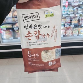 칠갑 엄마손칼국수 160g x 5개입, 5개