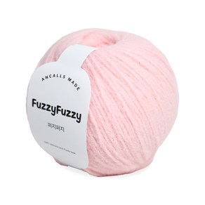 [앵콜스] 퍼지퍼지 Fuzzy Fuzzy (100g) (낱볼), 07 소프트핑크(낱볼), 1개