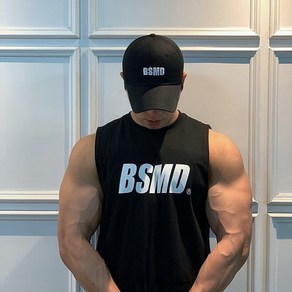 비스트모드 BSMD 2colo 와이드 남자 헬스나시 트레이닝복 민소매 짐웨어 028