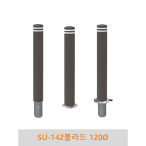 SU142볼라드(매립식 앙카식 이동식)-120파이, 앙카식(H900), 120개