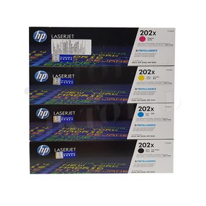 HP 정품토너 CF500A CF500X M254NW M254DW M280NW, 10_대용량 4색세트, 1개