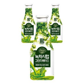 녹차원 그린티 카페베이스 450g, 3개, 1개입