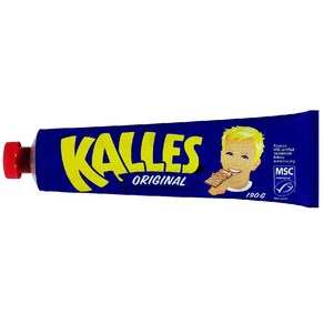 KALLES 칼데스 훈제 대구알 스프레드 튜브 300g COD 코드 스웨덴 만능소스 샐러드 핑거푸드, 1개