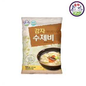 송학식품 감자수제비 500g, 8개