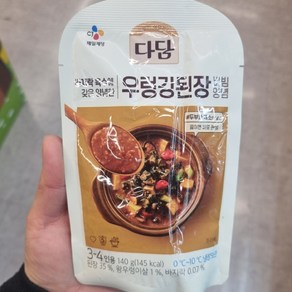 CJ 다담 우렁 강된장 비빔양념 140G