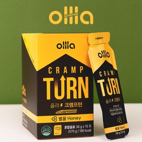 올라 크램프턴 에너지젤 파워젤 종아리 근육경련 예방 자전거 마라톤 철인3종 런닝 그란폰도, 570g, 1개