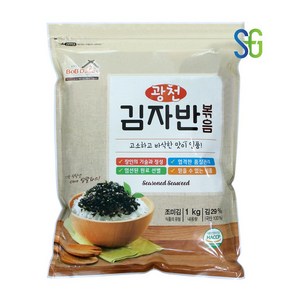 밥달라스 광천김 김자반 볶음 1kg 바삭한 김자반 볶음밥 비빔밥