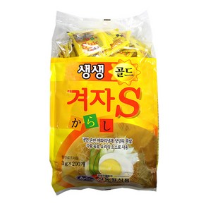 생생골드 일회용겨자S(3gX200포), 1개, 600g