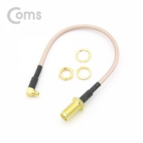 Coms [BB088] Coms SMA 변환 케이블젠더 SMA Jack F / MMCX Plug M 15cm