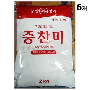 중찬미 핵산 조미료, 6개, 2kg