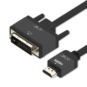 소닉HDMI TO DVI QHD 고급 케이블, 1개, 1.8m