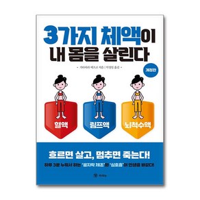 3가지 체액이 내 몸을 살린다:혈액 림프액 뇌척수액, 라의눈, 가타히라 에츠코 저/박정임 역