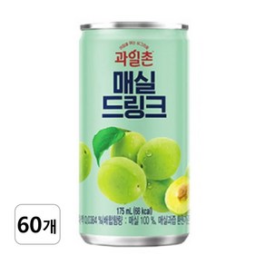 썬키스트 매실, 175ml, 60개