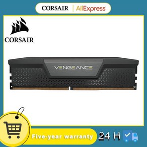 Cosai Vengeance PC 데스크탑 램 DDR5 16GX2 4800MHZ 5200MHz 5600MHz 모듈 4800Mhz 5200MHzBlack, 03 1GB, 1개