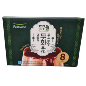 코스트코 풀무원 두화두유푸딩디저트 100G 8입 아이스박스+아이스팩, 8개