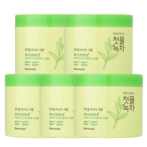 과일나라 첫물녹차 컨트롤 마사지 크림, 300g, 5개