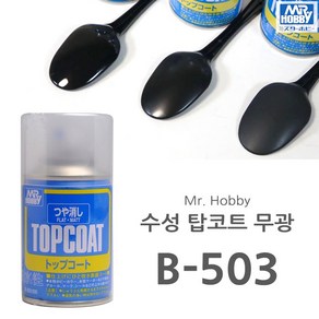 [군제] Mr. Hobby 미스터 하비 수성 탑코트 무광 마감재 B503