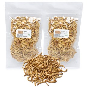 도치퀸 동결건조 밀웜 약 500마리, 20g, 2개