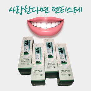 덴티스테 선물세트 (100g*4) 치약선물세트 저렴한 선물세트 입냄새 치약 나이트 치약, 100g, 4개