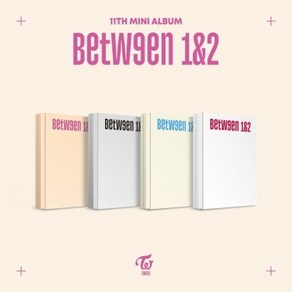 트와이스 비트윈 11집 미니앨범 TWICE BETWEEN 1&2 버전선택, 랜덤버전(두장이하중복), 특전+지관통포스터