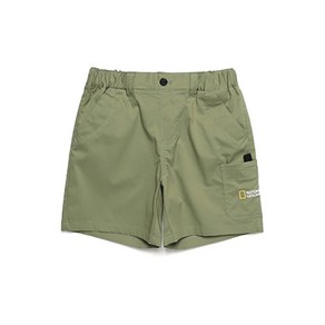 내셔널지오그래픽 KIDS N212KHP920 밴딩 카고 4부 반바지 LICHEN KHAKI 5004808898 703946