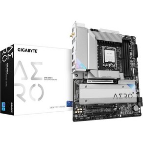 기가바이트 Z790 AERO G LGA 1700 Intel ATX DDR5 5 5.0 M.2 PCIe USB 3.2 Gen2X2 TypeC WiFi 6E 2.5GbE LAN 마, Z790_Z790 AEROG  묶음