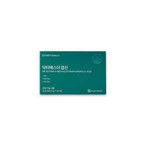 닥터에스더 활성형 엽산 500mg x 30정 1박스 임신준비 임산부, 1개